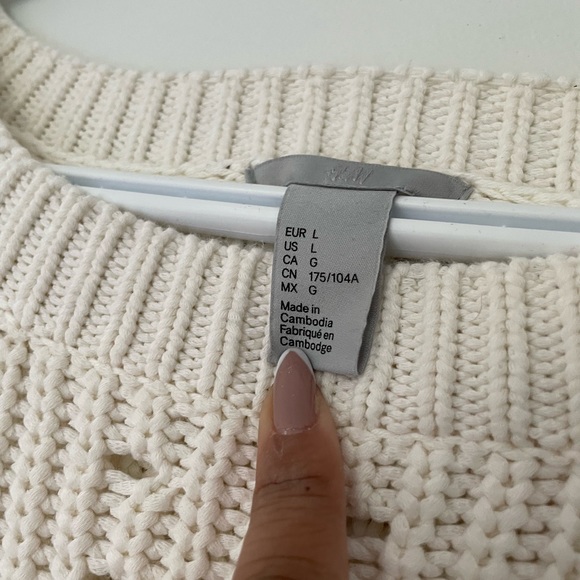 Oversized bell arms knit pullover - Picture 4 of 4